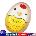 Color Changing Boiled Egg Timer Kitchen Cooking Yummy Alarm Tool (Yellow)