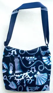 Vera Bradley Lighten Up Hipster in Shore Enough Crossbody - Water Repellant NWT