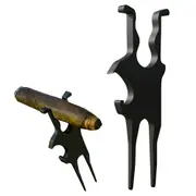Golf Multi-Tool with Cigar Holder Ball Marker Divot Tool and Bottle Opener All-in-One