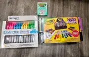 Crayola Color Caddy, Art Set Craft Supplies/12ct Westcot Scissors/ Crayons Kids
