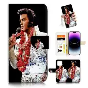 ( For iPhone 11 ) Wallet Flip Case Cover AJ26672 Elvis Presley