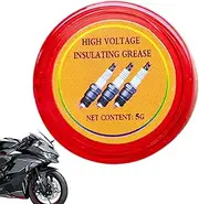 Dielectric Grease Automotive | Spark Plug Boot Salt Dirt Inhibitor - 5g Waterproof Tune-Up Lubricant for Brake Marine Car Bearing Ignition Coils Spark Plug O Rings