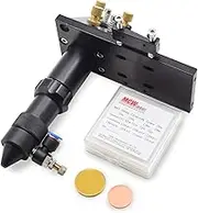 HQ Laser Head Co2 Laser Engraver Cutter + SI Mirror + Znse Lens FL63.5mm/2.5"