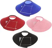 ORFOFE 4pcs Parrot Collar Bird Neck Guard Cone Medium Size for Parrots Pet Bird Collar Soft Lining Comfortable Fit Plucking and Biting