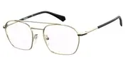 Polaroid PLD D385 J5G Men's Glasses Gold Size 54 - Private Health Rebate - Blue Light Block Available