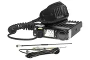 CRYSTAL DB477A Pack 5 watt UHF CB 2-way radio with duplex + CBA3F1 CB Antenna + 5m installation cable
