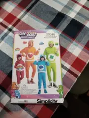 SIMPLICITY COSTUME PATTERN #S9346 CARE BEARS CHILDRENS/TEENS/ADULTS