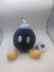 Little Buddy All Star Super Mario Bros Bob-Omb 5" Plush New w/ Tags