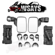 UTV 1.5-2'' Roll Bar Side Mirrors For Yamaha Wolverine RMAX2 RMAX4 1000 X2 X4