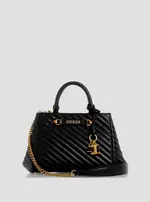 GUESS Black Sela Small Satchel Bag