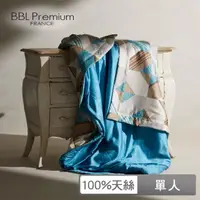 在飛比找momo購物網優惠-【BBL Premium】100%天絲印花鋅力綿涼被-英倫時