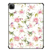iPad Pro 12.9-inch (5th/6th gen) iPad Impact Case Boho pink red gold forest green watercolor floral