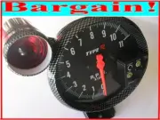 5 INCH CARBON FIBRE RPM TACHOMETER REV GAUGE for SUZUKI MITSUBISHI BMW MERCEDES