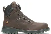 Men's Wolverine I-90 BOA 6" Composite Toe Waterproof Brown Boot W191063