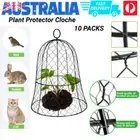 10PCS Garden Chicken Wire Cloche Plant Cover Plant Protector 13"x16" Height New