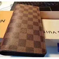 在飛比找Yahoo!奇摩拍賣優惠-Louis Vuitton LV 棋盤格紋 N60017 B