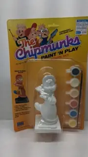 1984 Alvin and The Chipmunks The Rock And Roll Alvin Paint 'n Play In Box RARE