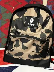 BAPE A Bathing Ape Camo Backpack Daypack 10L 2021 Summer Magazine Free Gift
