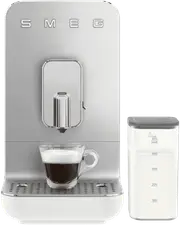 Smeg Bean To Cup Coffee Machine With Milk Steaming System Matte White