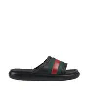 Gucci Web Slide Sandals UK9 black