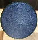 24'' MARBLE TABLE TOP SEMI PRECIOUS MULTI STONES HAND INLAY LAPISLAZULI