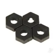 1/10 RC Car 12mm Wheel Hex Vetta Racing Wheel Hub (4pcs) Vetta VTAS01033 Plastic