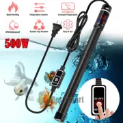 LED Heater 500W Watts Titanium Alloy Tube Submersible Fish Tank Aquarium 200gal.