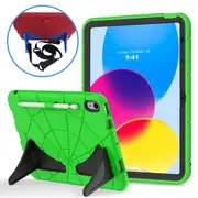 StylePro, iPad 10th and 11th generation Supershell, kids case with shoulderstrap, 2022/2025 model, green