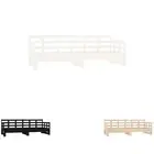 Solid Wood Pine Pull-out Day Bed Lounge Sleepover Bed Multi Colours vidaXL