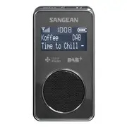 Sangean DPR-35 DAB+/FM Pocket Radio - Black