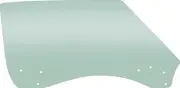 1968-69 Camaro Firebird; Front Door Glass Window; Light Green Tint; RH Passenger