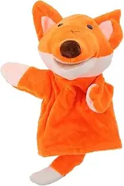 BRIGHTFUFU Cartoon Fox Hand Puppet Toy Boys and Girls Interactive Puppet Plaything for Toddlers Develop Communication Skills