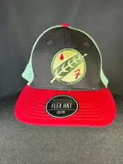 Star Wars Boba Fett Flex Hat OSFM Fitted Cap Disney Licensed