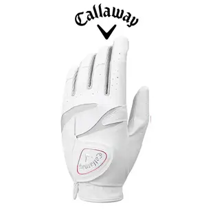 【Callaway 卡拉威】TECH 男士 高爾夫球手套 白色 5321056