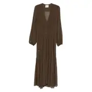 [Marant Étoile] Marant Étoile Briane Maxi Dress 36 FR GREEN