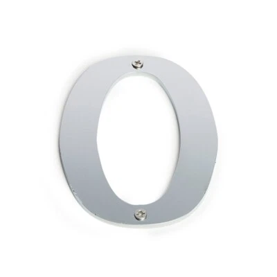 Sandleford 100mm Stainless Steel Numeral 0
