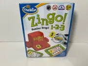 Zingo! Number Bingo! 1-2-3 Fill Your Card To Win Counting Addition Brand New
