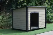 PawHub Xl Large Wooden Pet Dog Kennel Timber House Cabin Wooden Log Box