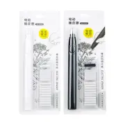 Electric Pencil Eraser Kit With 20pcs Rubber Refills Highlights Sketch Drawing