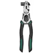 Multifunctional Fencing Pliers Tool 228mm High Carbon Steel Head Wire Cutters Ergonomic Rubber Handle for Home and Works