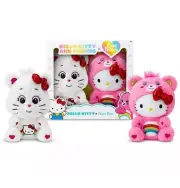 Hello Kitty and Friends x Care Bears Cheer Bear Sealed Box Set 2 Plush