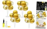 Gold Party Decorations Balloon Stand Centerpiece Table Decorations for