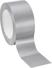 uxcell 2"x0.009" Bookbinding Tape, 22 Yard Cloth Bookbinding Repair Tape Book Binding Tape Self Adhesive for Repairing Old Books, Silver