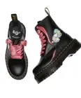 DR MARTENS X HELLO KITTY AND FRIENDS Jadon Black Platform Boot US Sz 7 UK 5 NIB