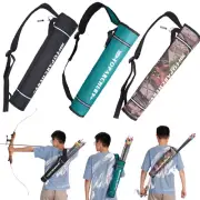 Archery Arrow Quiver Shoulder Bag 18-30PCS Arrows Case Back Quiver Adjustable