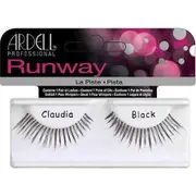 Ardell Professional Runway Claudia Black Fake False Eyelash Strip Lash Extension