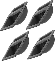 Yardwe 4pcs Speaker Handle Durable and Easy to Install Side Handles for Speaker Cases Comfortable Grip for Confident Carrying