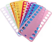 kesoto Set of 100 Cross Stitch Thread Organiser Cards Holder, 19.5 X 8Cm