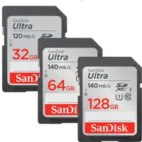 在飛比找蝦皮商城優惠-SanDisk Ultra SD SDHC SDXC 120