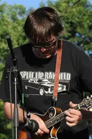 Mandolinist Jeff Austin of the Yonder Mountain String Band Rothbur- Old Photo